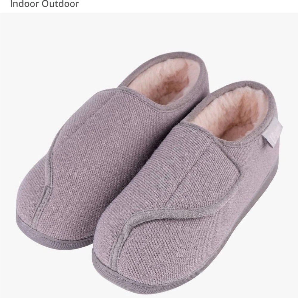 Women's Lightweight Comfort Slippers - Gray